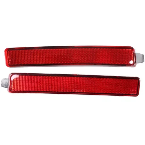 Dronehint Pair Rear Bumper Marker Light LH RH Reflector Panel Fit For 2010-16 Cadillac SRX (For: GMC) Parts