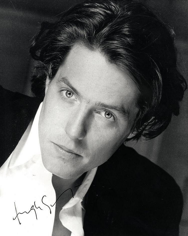 HUGH GRANT Signed Photo Poster paintinggraph - Film Star Actor - preprint