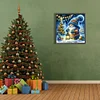 (40*40cm)Christmas Gnome -  Full Round Drill Diamond Painting