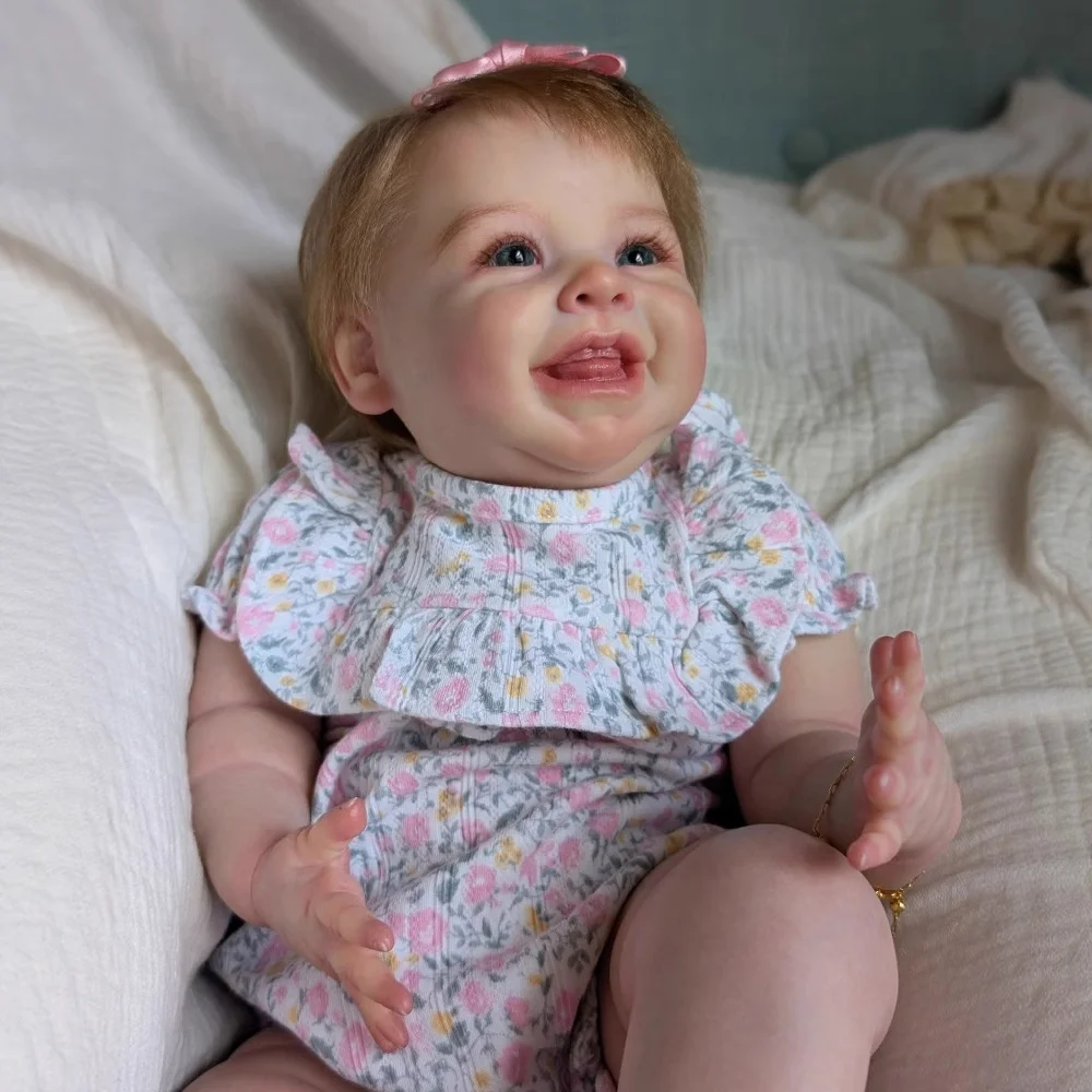 19inch Handmade Reborn Doll For Children'S Birthday And Christmas Best Toy Gift