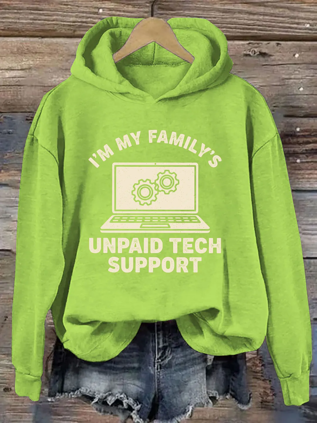 I'm My Family's Unpaid Tech Support Hoodie