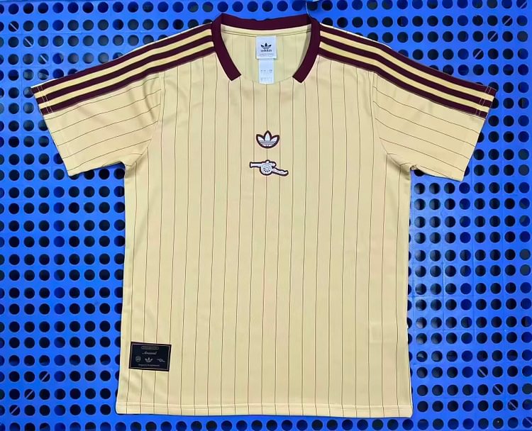 2025-26 Arsenal Retro Yellow Jersey - Fan Edition