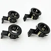 MaficRep 4Pcs PDC Black Parking Sensor Retainer 89348-33100 89348-33080 89348-34020 for Toya-ta Lexus RX350 RX450h 2013-2014