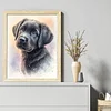 Labrador Dog-11CT Stamped Cross Stitch 40*50cm/15.75*19.69in tapestrymarket
