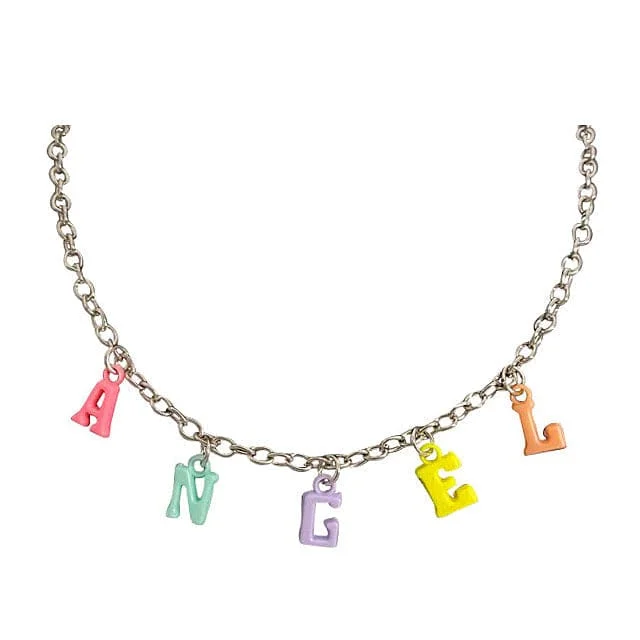 Angel Alphabet Necklace