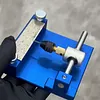 CNC Aluminum Watch Screwdriver Grinding Fixture with Ball Bearing Linear Slide & Diamond Abrasive Plate, Precision Sharpening Jig for All T-Type Watch Repair Screwdriver Blades