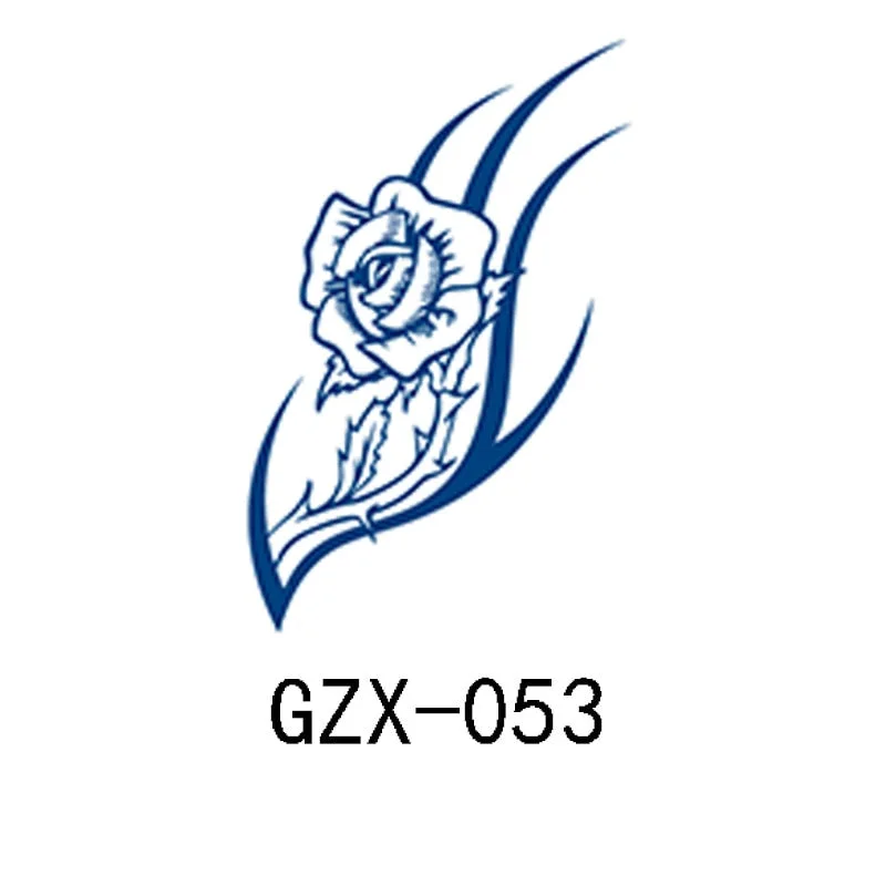 Herbal Semi-Permanent Tattoo Sticker Net Red Tattoo Sticker Waterproof Sweat Lasting Herbal Tattoo Sticker