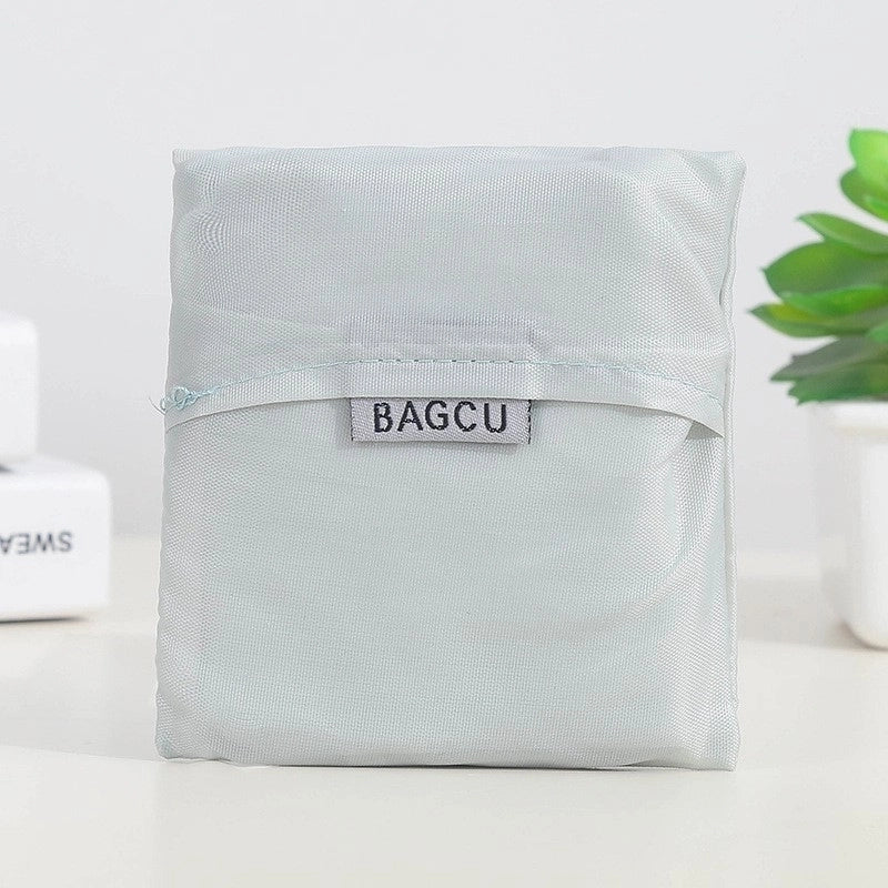 Fashion Solid Color Polyester Shopping Bags