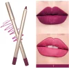 BIVANFE Lip Liner Cruelty Free Vegan Private Label Cosmetics Makeup Dark Brown Matte Waterproof Creamy Lipliner