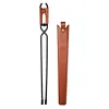 BBQ Charcoal Clips Carbon Steel Long Handle Fire Poker Outdoor Camping BBQ Tools