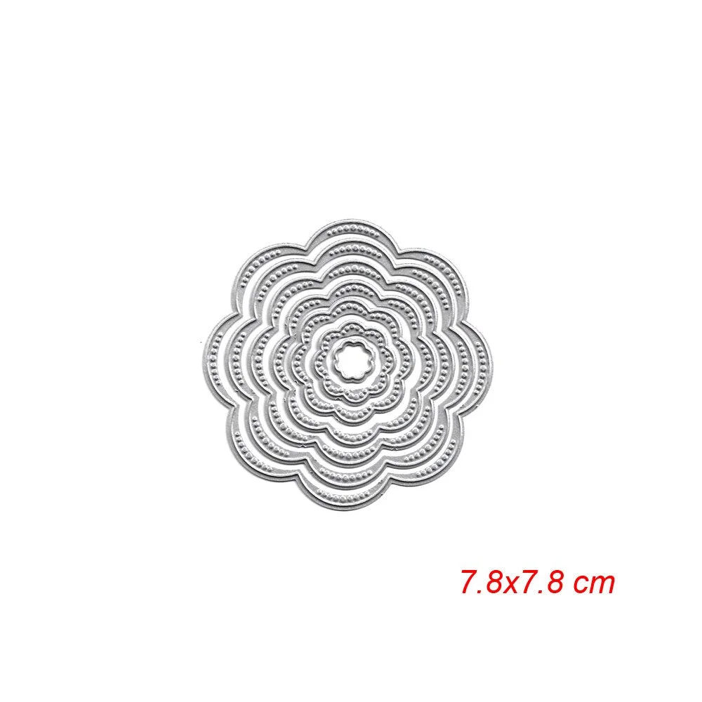 Metal Cutting Dies Curves Border Frames Square DIY Scrapbooking Card Album Making Embossing Punch Craft Diecuts New 2019