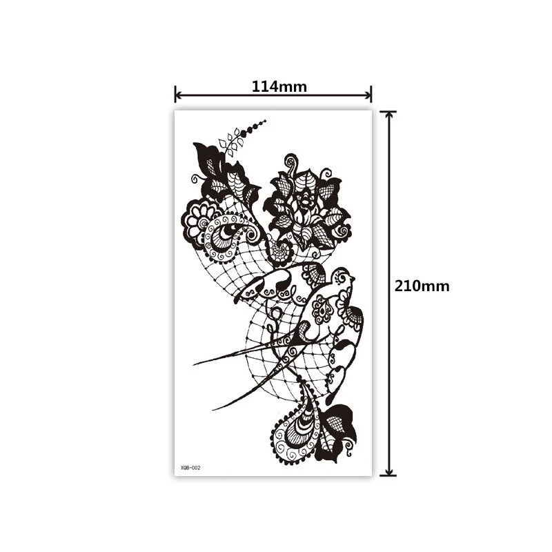 Full Arm Tattoo Sticker Creative Personality Small Full Arm Temporary Tattoo Original Waterproof Sweat Lasting Tattoo Sticker