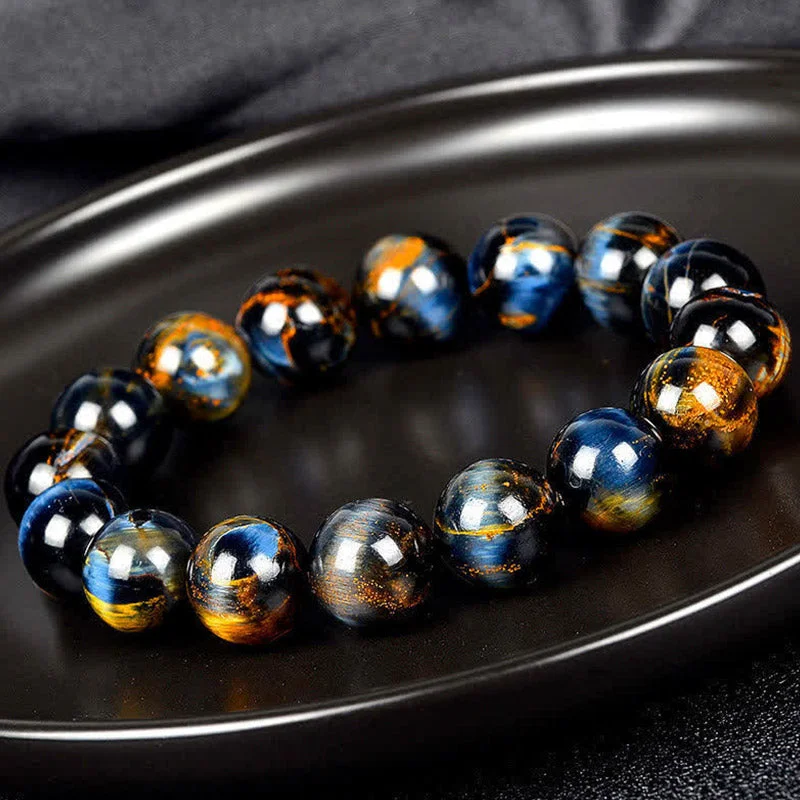Pietersite Courage Balance Bracelet