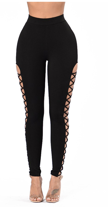 Side Cross Leggings