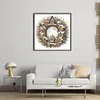 Wreath-14CT Counted Cross Stitch Kit(40x40cm)