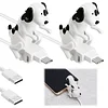Charging Cable Dog Smartphone USB Cable Charger USB Data Transfer Dog Cable for Mobile Phone USB Charging Cable for Type-c, Apple, Android