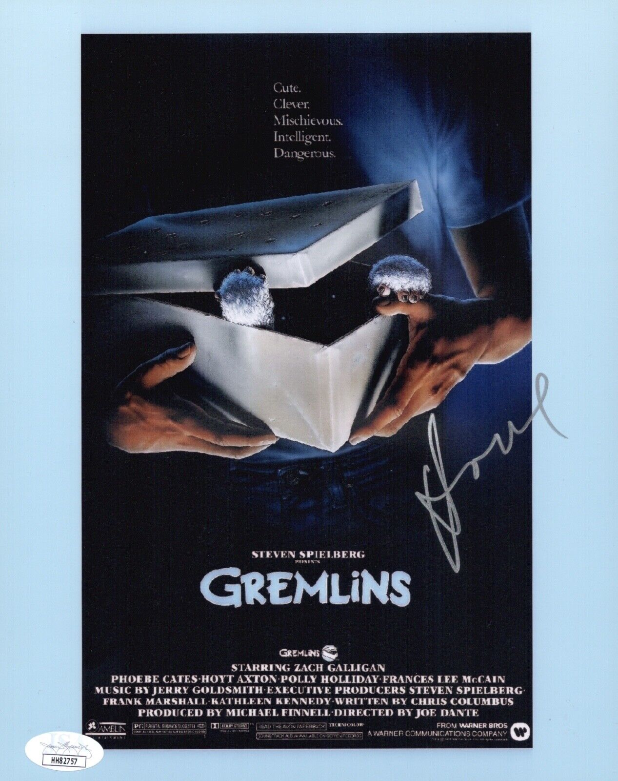 HOWIE MANDEL Signed GIZMO 8x10 GREMLINS Photo Poster painting IN PERSON Autograph JSA COA Cert