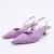 Pink Sequined Wedding Shoes For Women Summer New Footwear 2022 Rhinestone temperament toe cap sandals