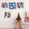 4Pcs/set Diamond Painting-DIY Full Round Drill Winter Goblin(40*40 CM)