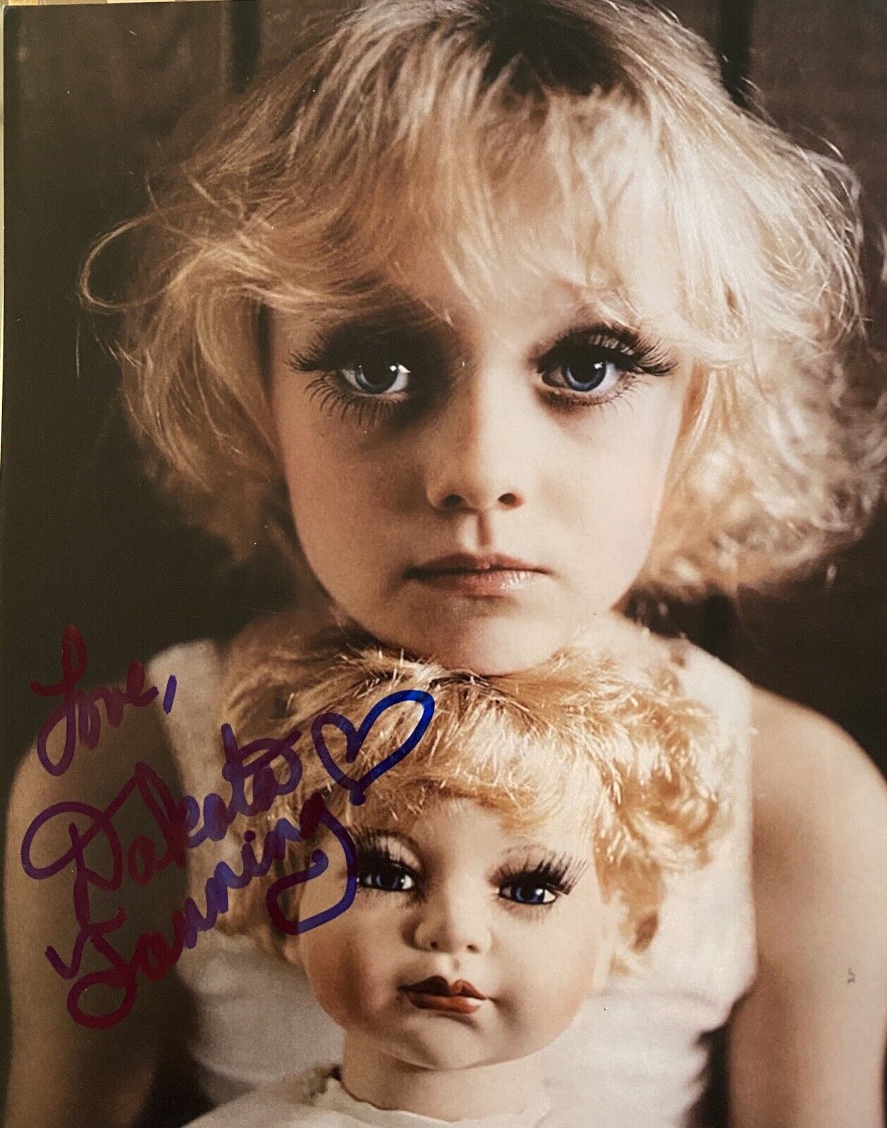 Dakota Fanning Autograph Signed 8x10 Color Photo Poster painting