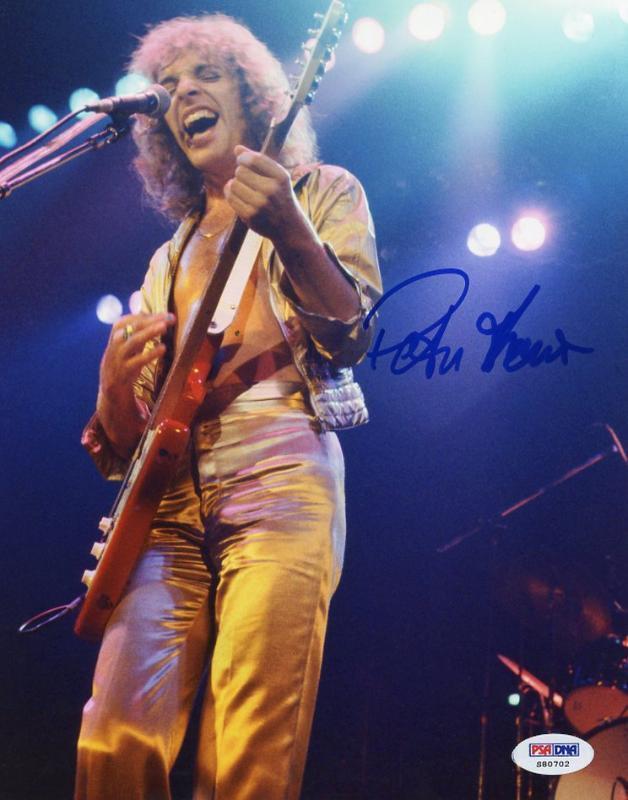 Peter Frampton Signed Authentic 8X10 Photo Poster painting Autographed PSA/DNA #S80702