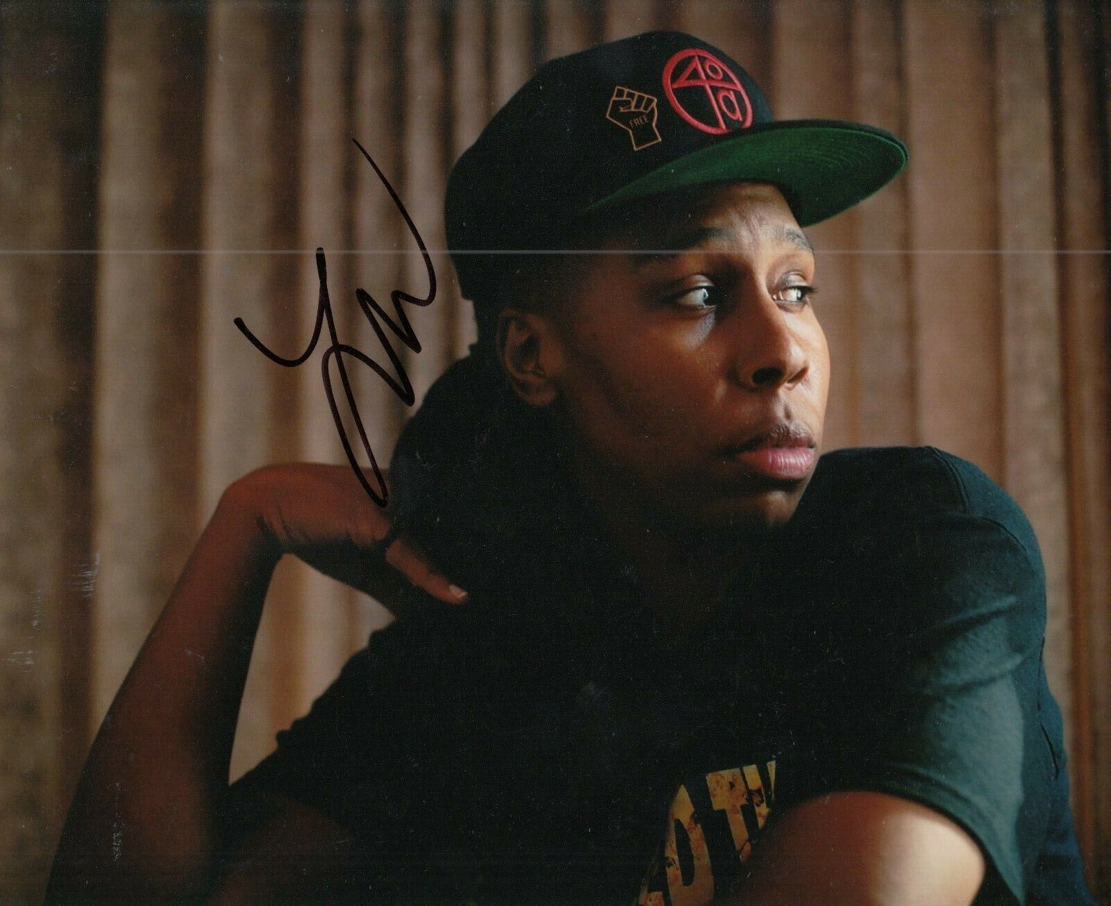 LENA WAITHE signed (THE CHI) *CHICAGO* WRITER PRODUCER 8X10 Photo Poster painting W/COA #LW6