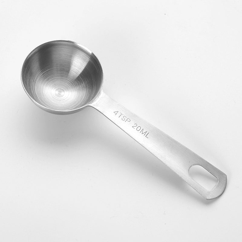 304 Stainless Steel Measuring Spoon 5 Piece Set Baking Tools Kitchen Baking Measuring Spoon Household Coffee Milk Powder Weighing Spoon