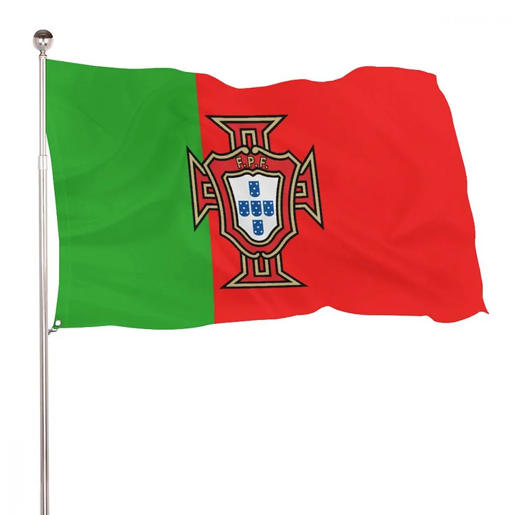 Portugal Drapeau Drapeau Intérieur Extérieur 90cmX150cm Avec Deux Œillets