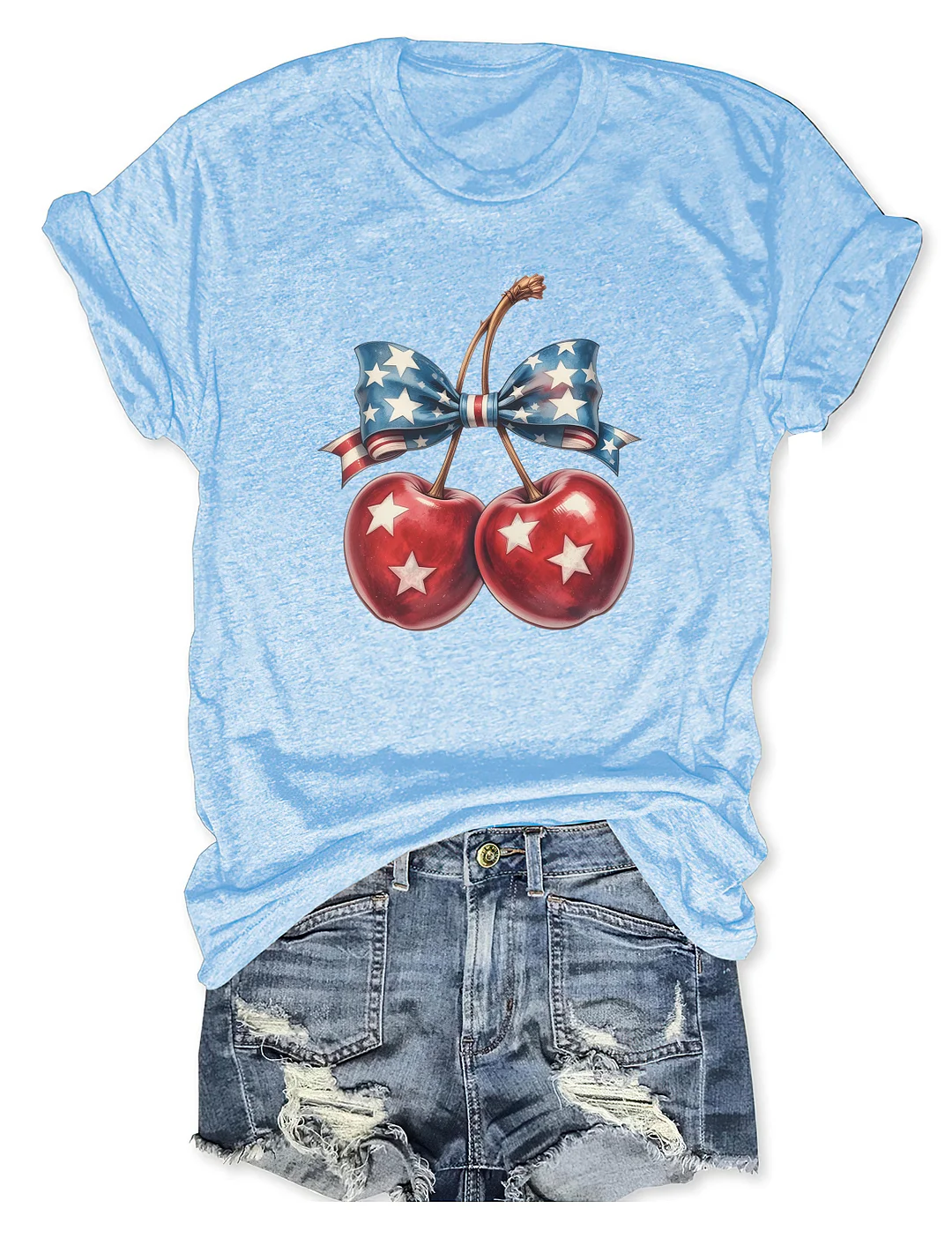 4th of July Cherry T-shirt