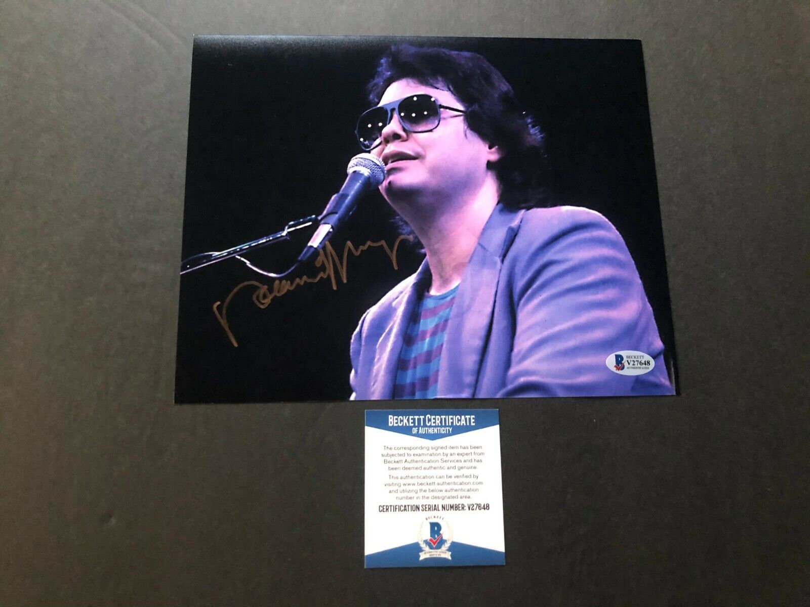 Ronnie Milsap Hot! signed autographed classic country 8x10 Photo Poster painting Beckett BAS coa