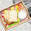 DIY Diamond Painting Wooden Tray Food Tray with Handle Living Room Decoration Donut Wooden Tray Kit