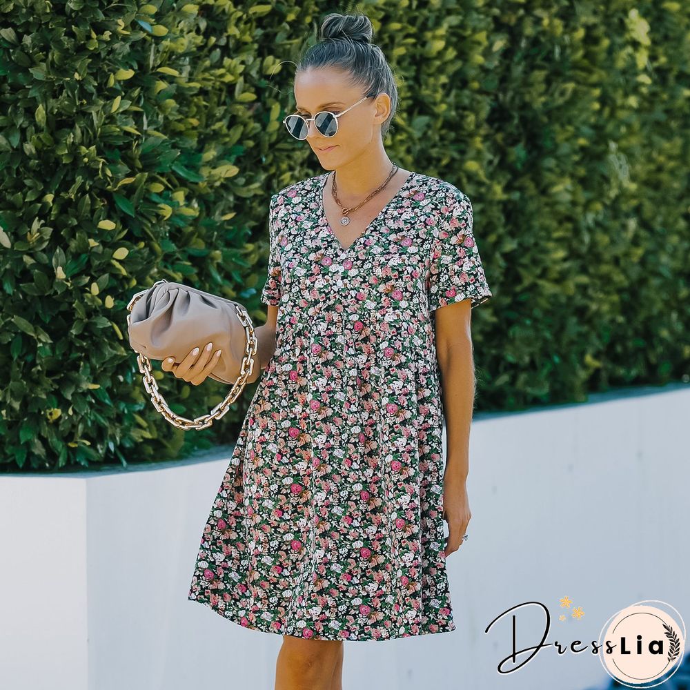 Floral Printed Dress