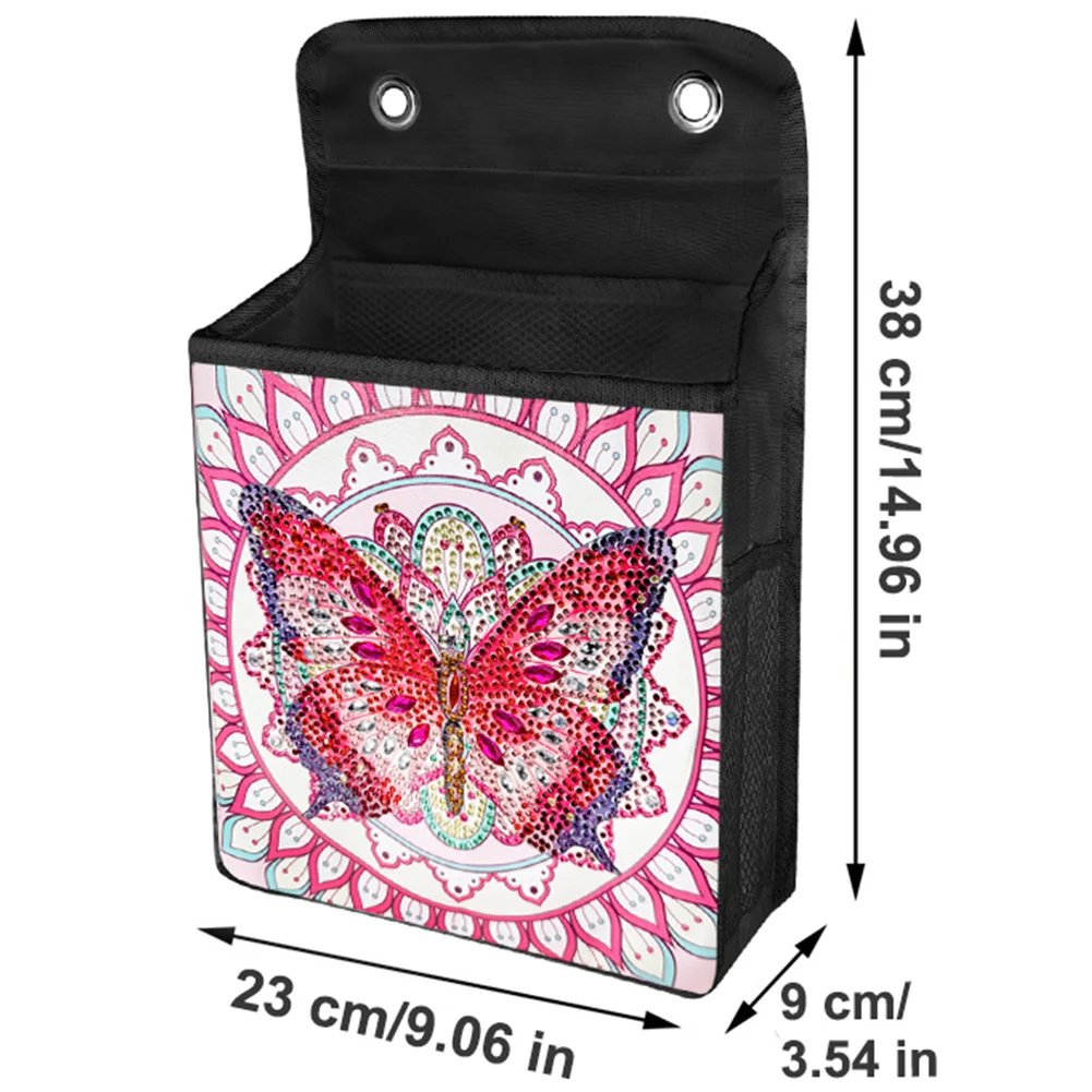 DIY Butterfly Diamond Painting Storage Bag Diamond Art Sundries Holder Bag