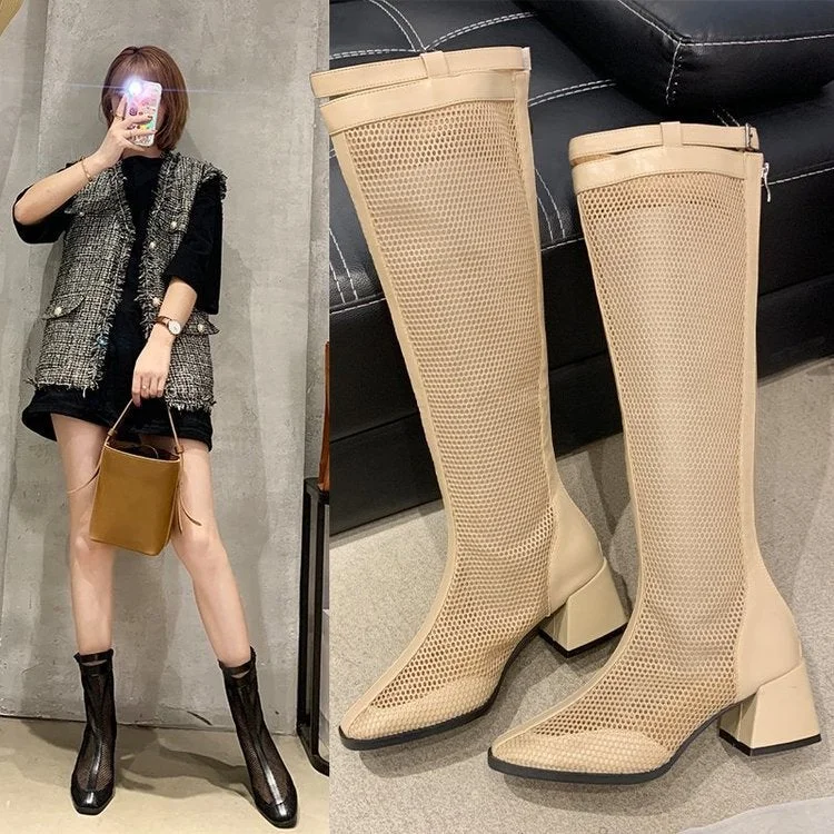Hollow Short Boots Sexy Padded High Heel Sandals