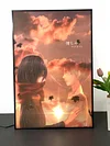 3D Decorative Paint of Light Guide Transformation Mikasa Ackerman & Eren Yeager with LED - Attack on Titan Decorative Painting - momo Studio