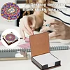 Blumen Holz-DIY 5D Diamantmalerei-Notizbox 640 Notizbl&ouml;cke f&uuml;r B&uuml;ro