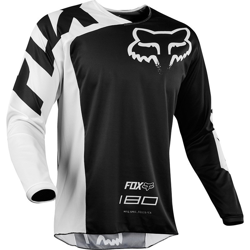 Unisex Motocross Logo Printed Quick Dry Long Sleeve Cycling Jersey / TECHWEAR CLUB / Techwear