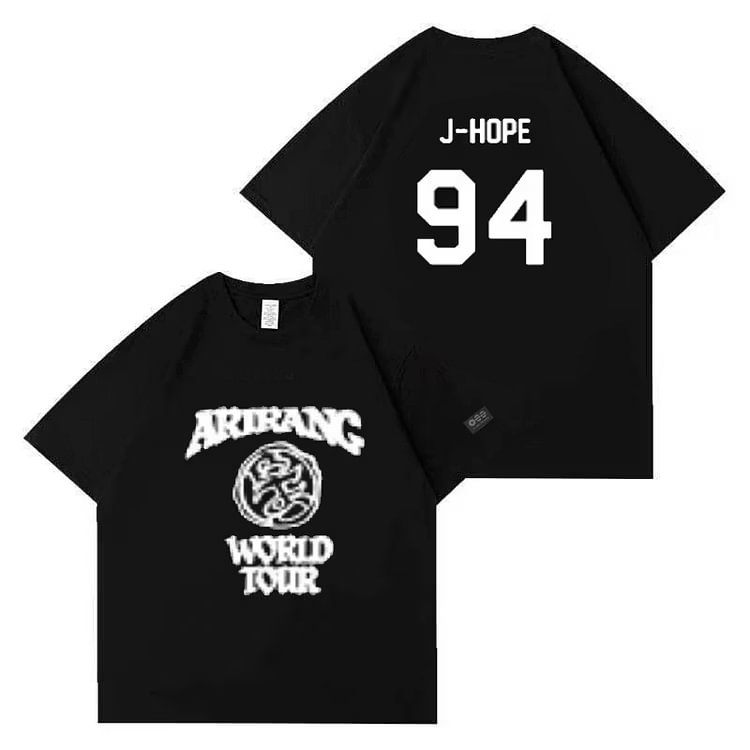 BTS Jersey T-Shirt | Vintage Wash Member Number 97 95 Tee
