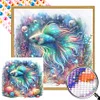 (40*40cm)Fish - Round AB Drill Diamond Painting