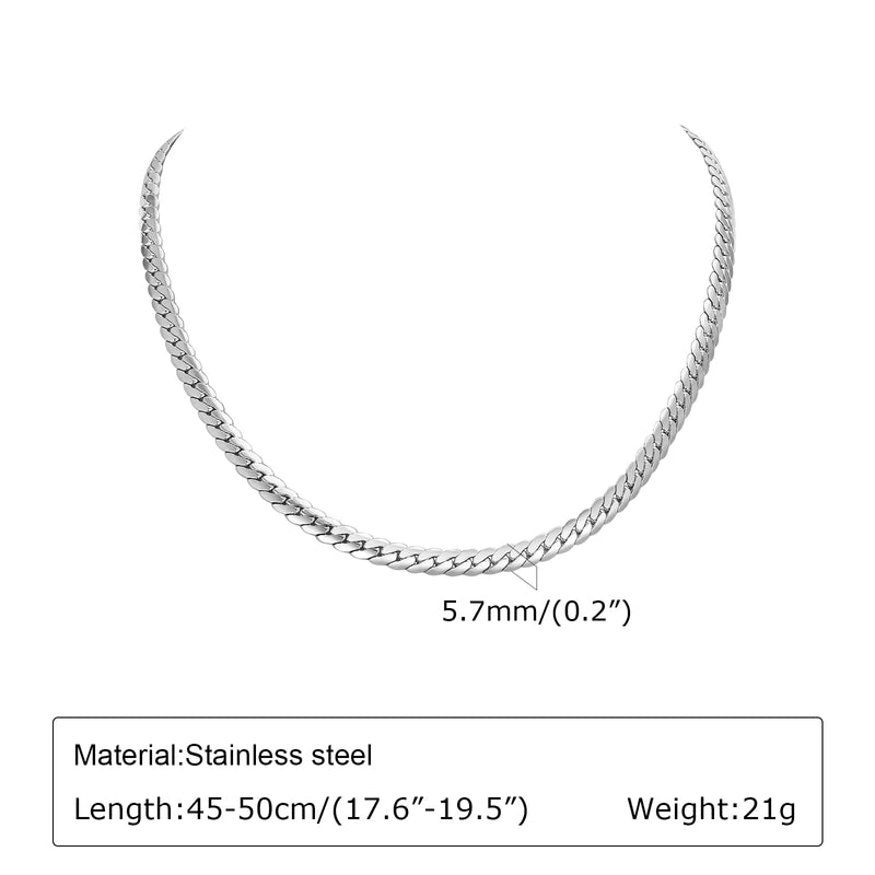 Jewelry Minimalist Commute Solid Color 201 Stainless Steel Bracelets Necklace