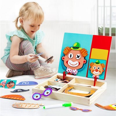 Magnetic Puzzle Set, 3D Magnetic Puzzle Set