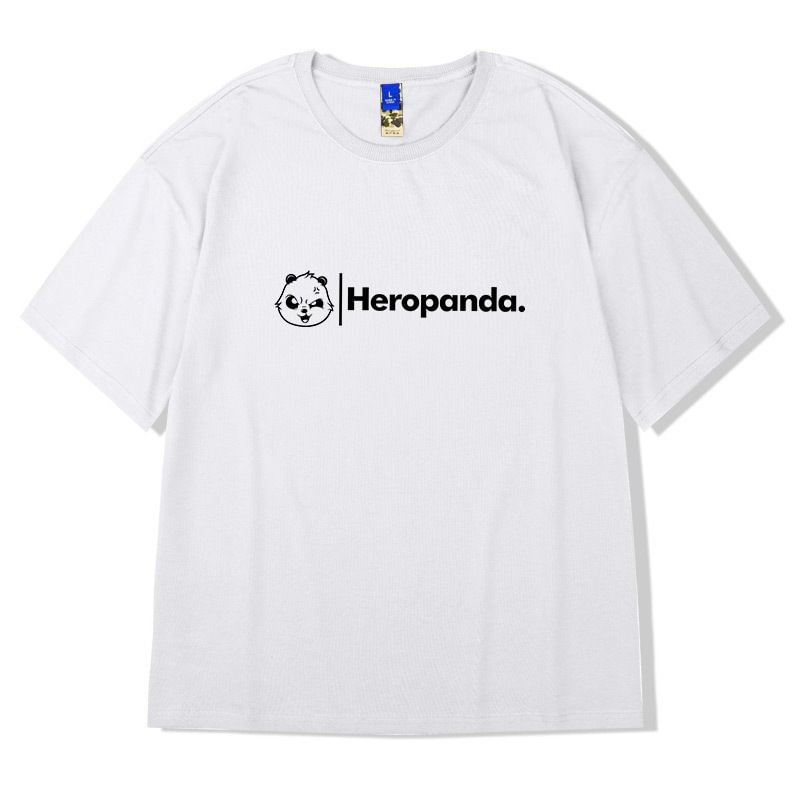 Heropanda Print Cotton Summer Loose Casual T-shirts-VESSFUL