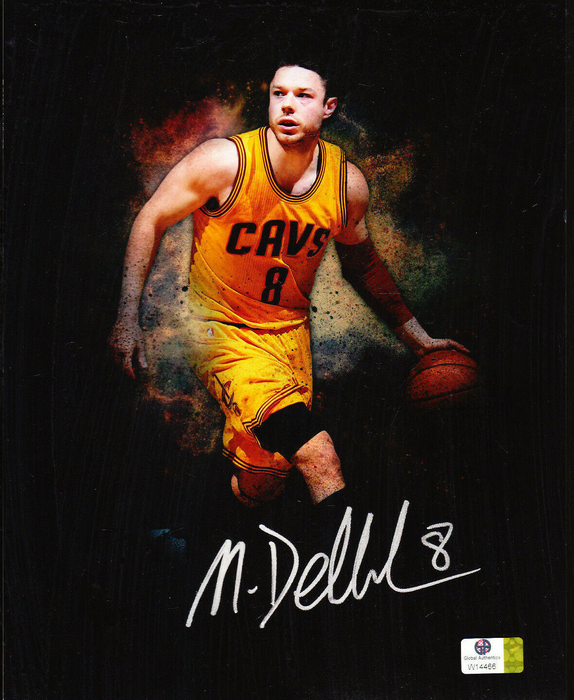 3 LOT DELLAVEDOVA MCRAE JEFFERSON SIGNED 8X10 Photo Poster paintingS CLEVELAND CAVALIERS COA