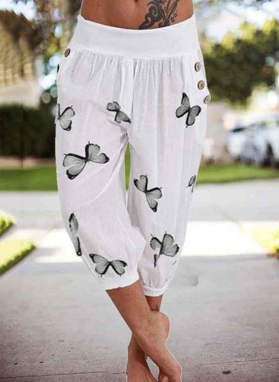Women's Pants Solid CasualPants