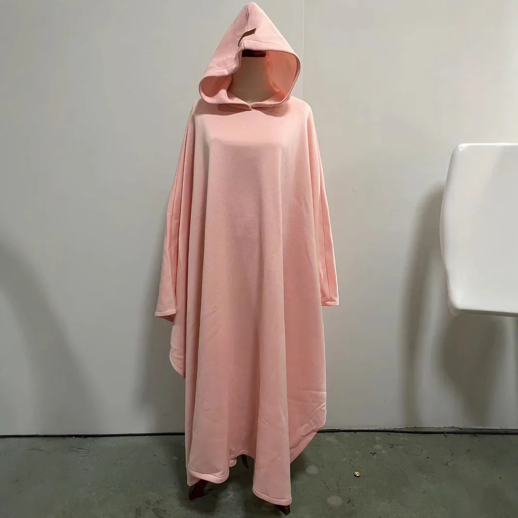 Nigikala Nigikala And Winter Punk Loose Hooded Wool, Loose Cloak Tops Men And Women's Same