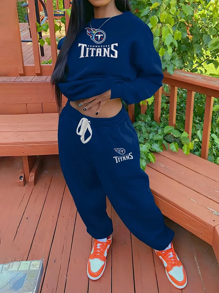 Tennessee Titans Sportswear Crewneck Sweatshirt Suit
