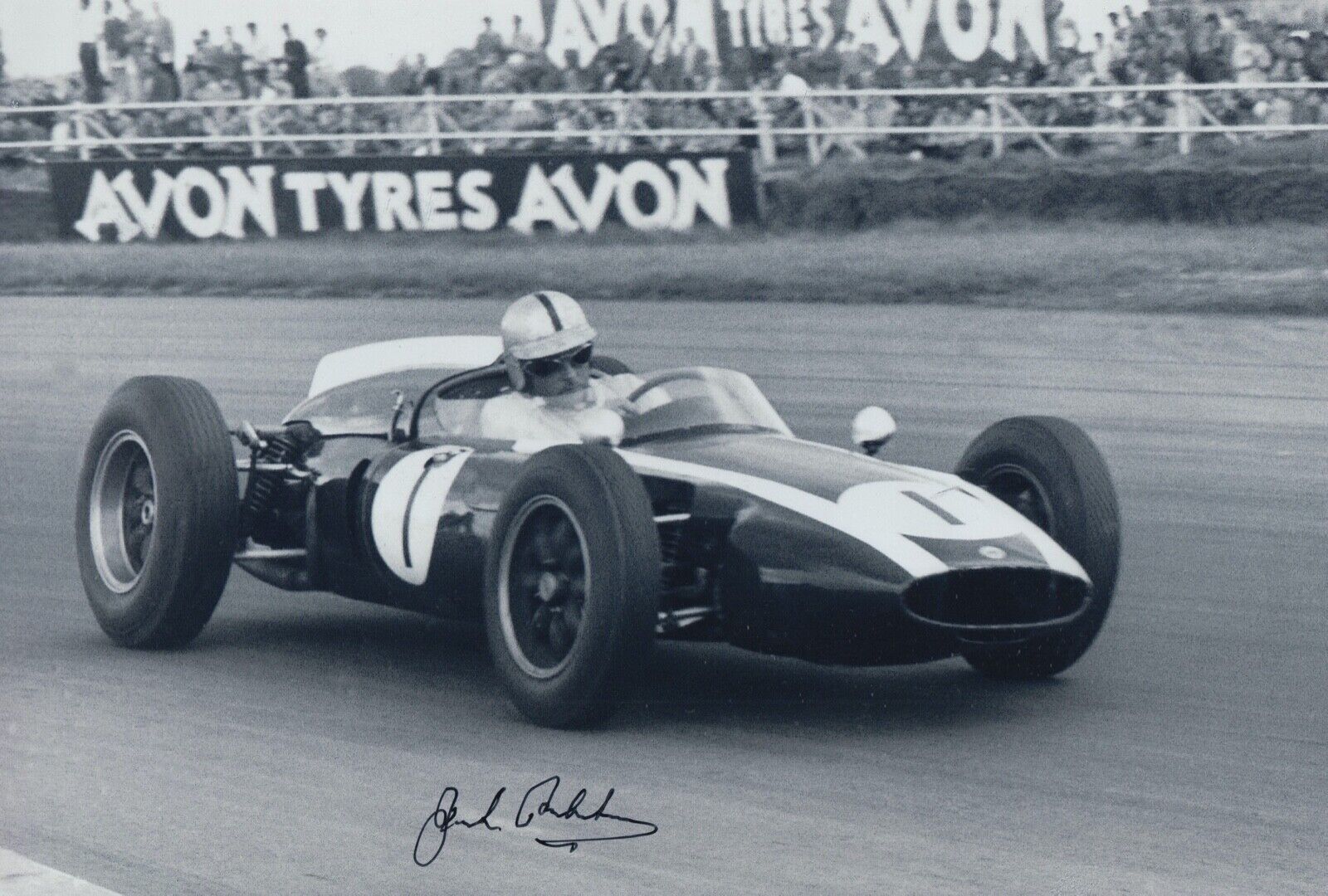 Jack Brabham Main Signé 12x8 Photo Poster painting F1 Autographe Formule 1 World Champion 7