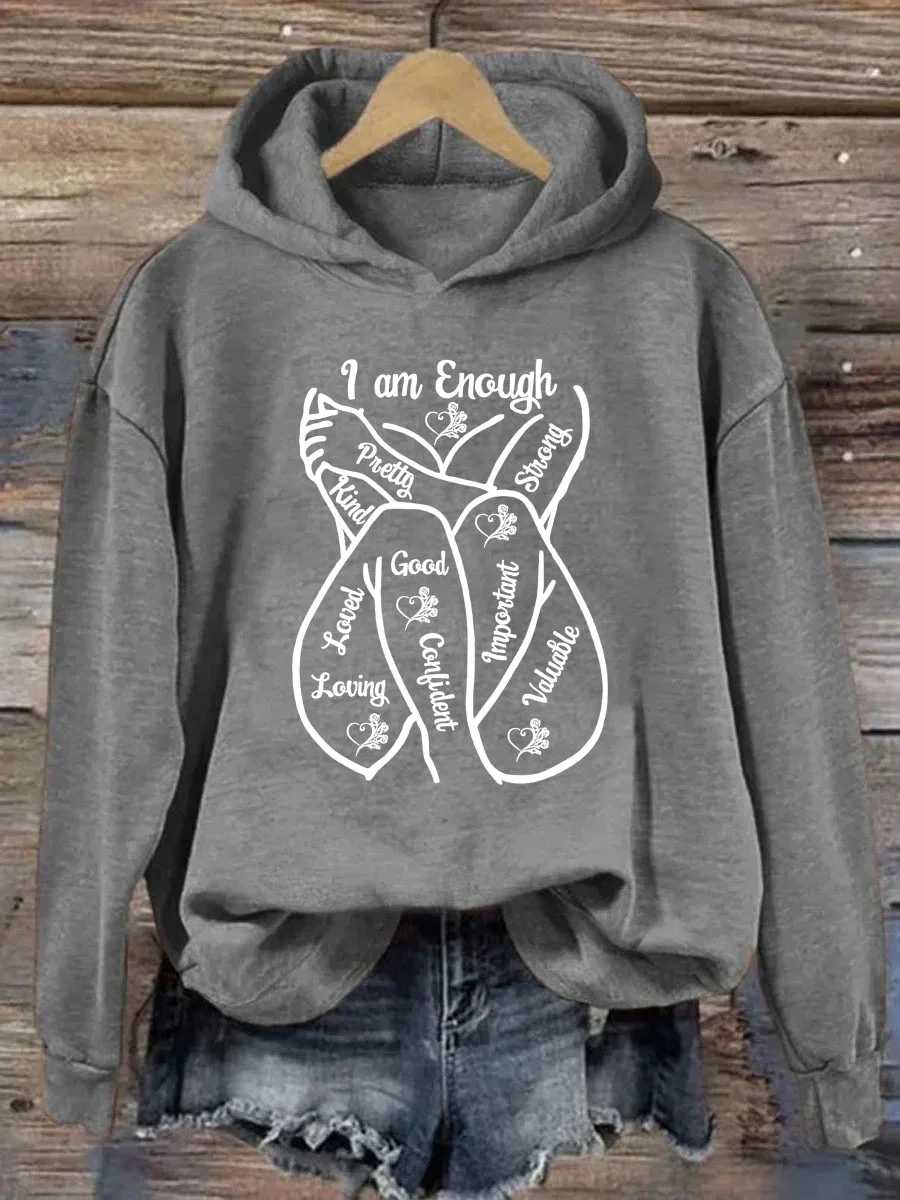 I AM Enough Hoodie