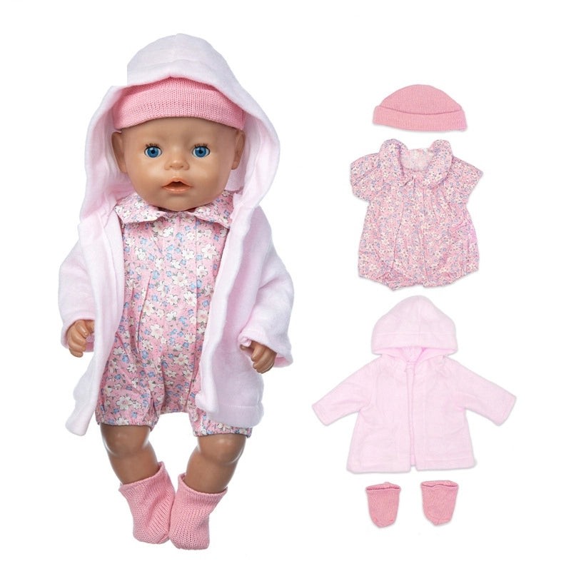 New Winter Plush Sweater Thick Coat American Girl Doll Clothes