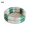 Inflatable Swimming Pool Baby  Outdoor Paddling Pool (Beige 90cm diameter)